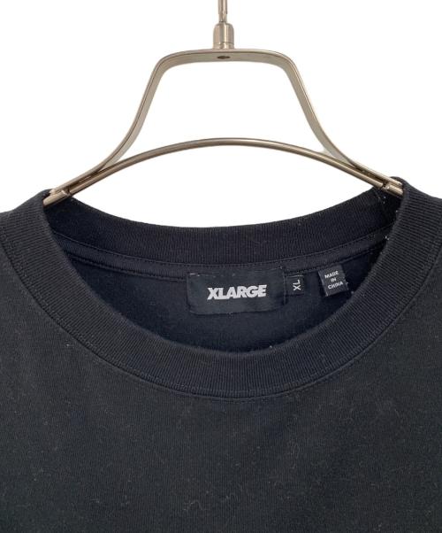 X-LARGE（エクストララージ）X-LARGE (エクストララージ) 半袖カットソー ブラック サイズ:XLの古着・服飾アイテム