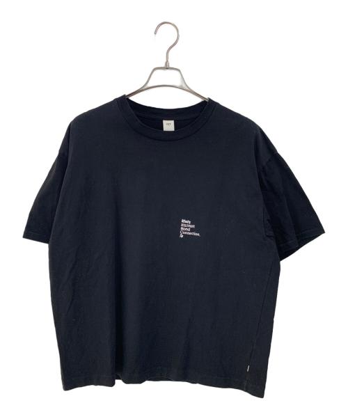 OVY（オヴィー）OVY (オヴィー) Embroidery Cotton Wide T-shirt ブラック サイズ:SIZE Lの古着・服飾アイテム
