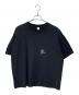OVY（オヴィー）の古着「Embroidery Cotton Wide T-shirt」｜ブラック