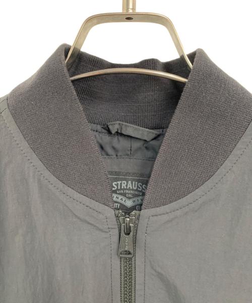 LEVI'S（リーバイス）LEVI'S (リーバイス) MA-1ジャケット ブラック サイズ:Mの古着・服飾アイテム