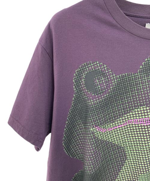 Vivienne Westwood（ヴィヴィアンウエストウッド）Vivienne Westwood (ヴィヴィアンウエストウッド) フロッグプリント 半袖カットソー  パープル サイズ:SIZE XLの古着・服飾アイテム
