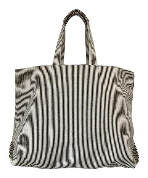 Vivienne Westwood（ヴィヴィアンウエストウッド）Vivienne Westwood (ヴィヴィアンウエストウッド) monkeｙトートバッグ ホワイト×ブラックの古着・服飾アイテム