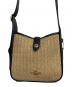 COACH (コーチ) ハドリー ミニ クロスボディバッグ ブラック×ベージュ：18000円