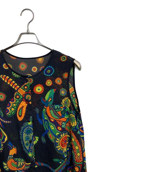 TOKUKO1erVOL（トクコプルミエヴォル）TOKUKO1erVOL (トクコプルミエヴォル) ノースリーブワンピース ブラック サイズ:9の古着・服飾アイテム