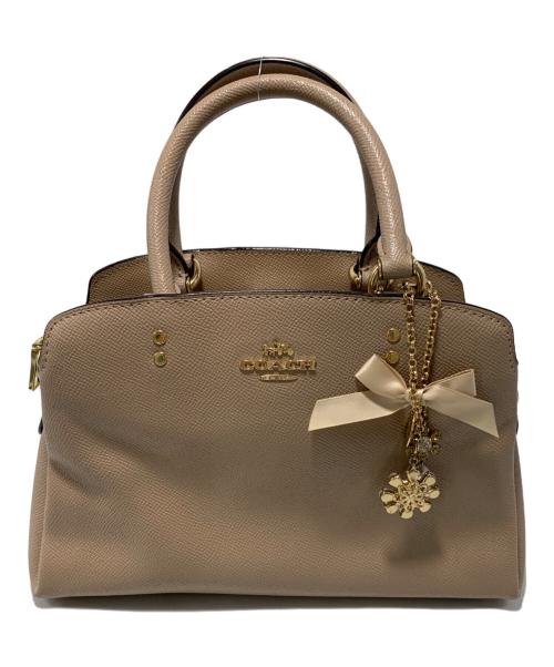 COACH（コーチ）COACH (コーチ) ハンドバッグ ベージュの古着・服飾アイテム