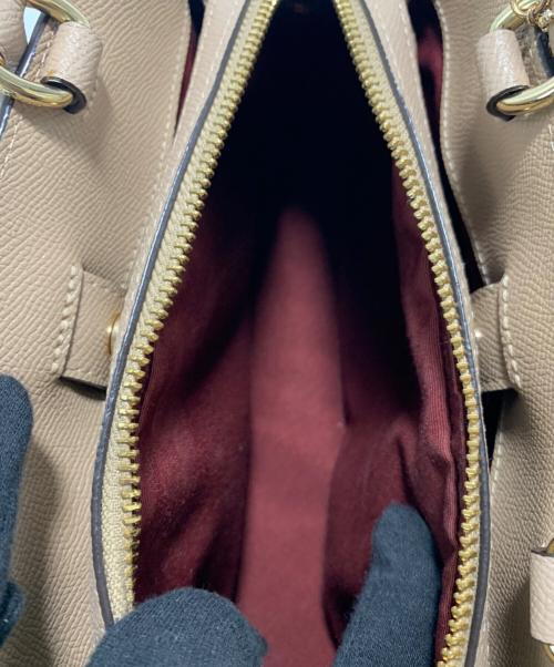 COACH（コーチ）COACH (コーチ) ハンドバッグ ベージュの古着・服飾アイテム