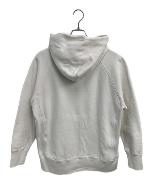 Champion REVERSE WEAVE（チャンピオン リバース ウィーブ）Champion REVERSE WEAVE (チャンピオン リバース ウィーブ) プルオーバーパーカー ホワイト サイズ:XLの古着・服飾アイテム