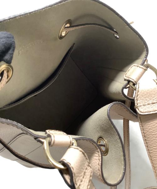 FURLA（フルラ）FURLA (フルラ) 2WAY巾着トートバッグ ピンクの古着・服飾アイテム