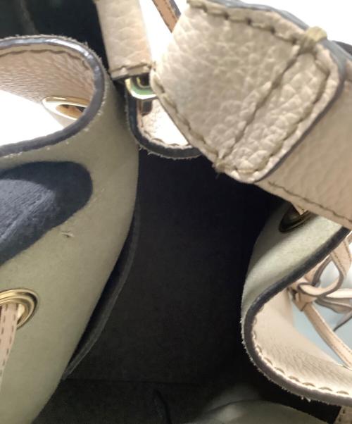 FURLA（フルラ）FURLA (フルラ) 2WAY巾着トートバッグ ピンクの古着・服飾アイテム