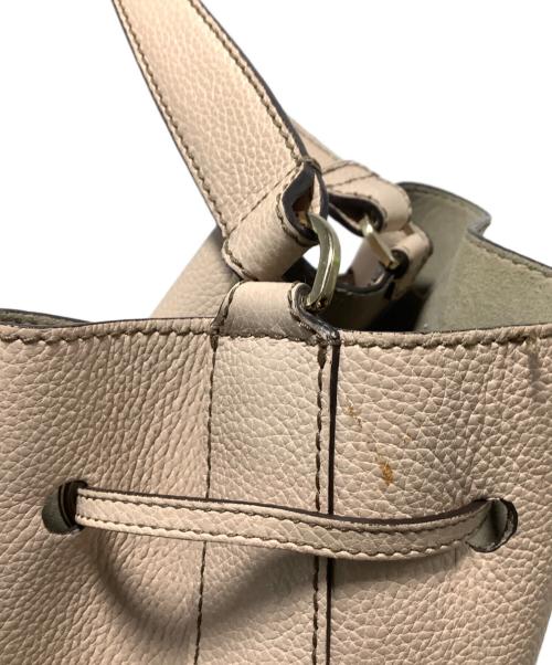 FURLA（フルラ）FURLA (フルラ) 2WAY巾着トートバッグ ピンクの古着・服飾アイテム
