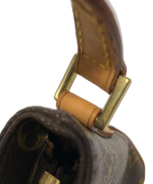 LOUIS VUITTON（ルイ ヴィトン）LOUIS VUITTON (ルイ ヴィトン) ショルダーポーチ ブラウンの古着・服飾アイテム