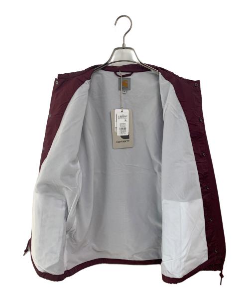 CarHartt（カーハート）CarHartt (カーハート) COLLEGE COACH JACKET ボルドー サイズ:SIZE M 未使用品の古着・服飾アイテム