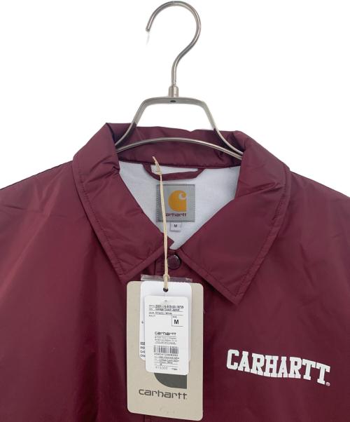 CarHartt（カーハート）CarHartt (カーハート) COLLEGE COACH JACKET ボルドー サイズ:SIZE M 未使用品の古着・服飾アイテム