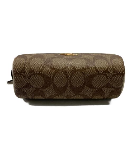 COACH（コーチ）COACH (コーチ) コスメポーチ ベージュの古着・服飾アイテム
