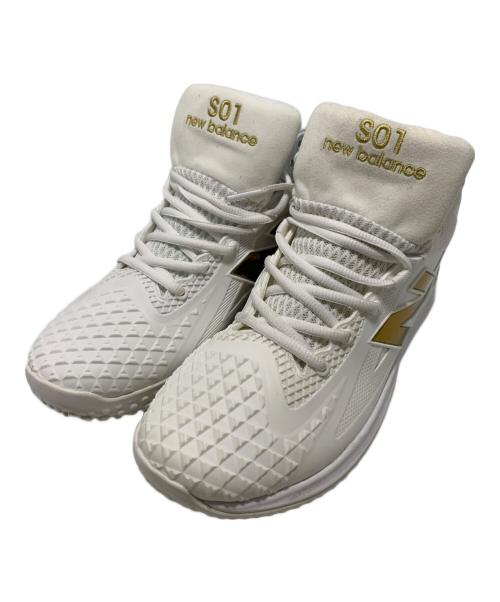 NEW BALANCE（ニューバランス）NEW BALANCE (ニューバランス) スニーカー ホワイト サイズ:26.5㎝の古着・服飾アイテム