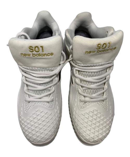 NEW BALANCE（ニューバランス）NEW BALANCE (ニューバランス) スニーカー ホワイト サイズ:26.5㎝の古着・服飾アイテム