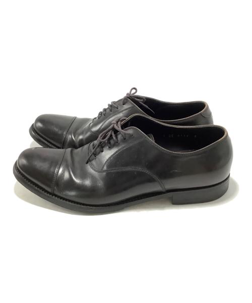 PRADA（プラダ）PRADA (プラダ) レザーシューズ ブラック サイズ:26cmの古着・服飾アイテム