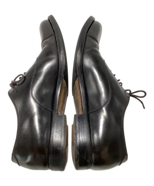 PRADA（プラダ）PRADA (プラダ) レザーシューズ ブラック サイズ:26cmの古着・服飾アイテム