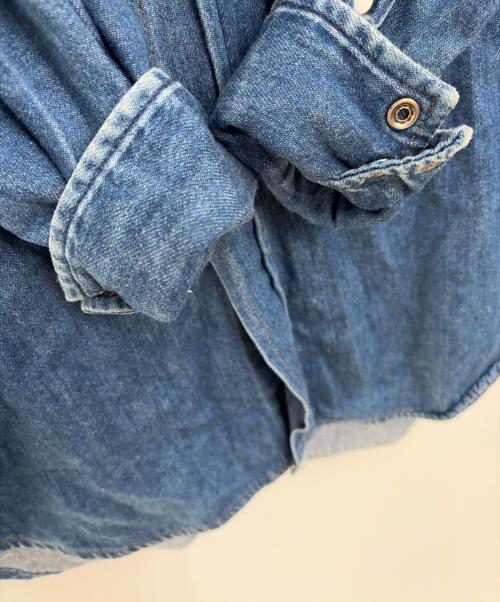 Wrangler（ラングラー）Wrangler (ラングラー) 長袖シャツ インディゴ サイズ:Mの古着・服飾アイテム