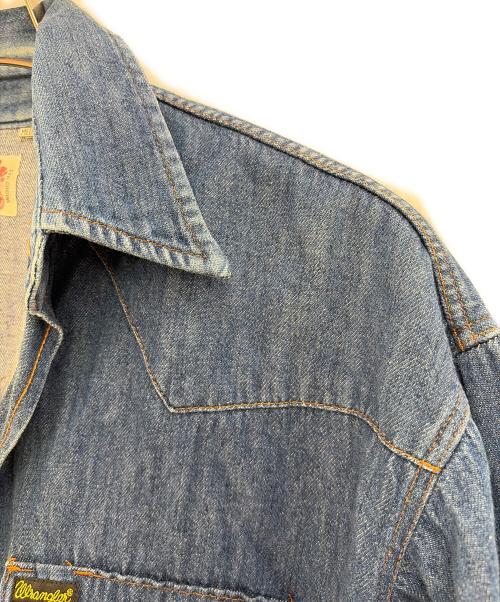 Wrangler（ラングラー）Wrangler (ラングラー) 長袖シャツ インディゴ サイズ:Mの古着・服飾アイテム