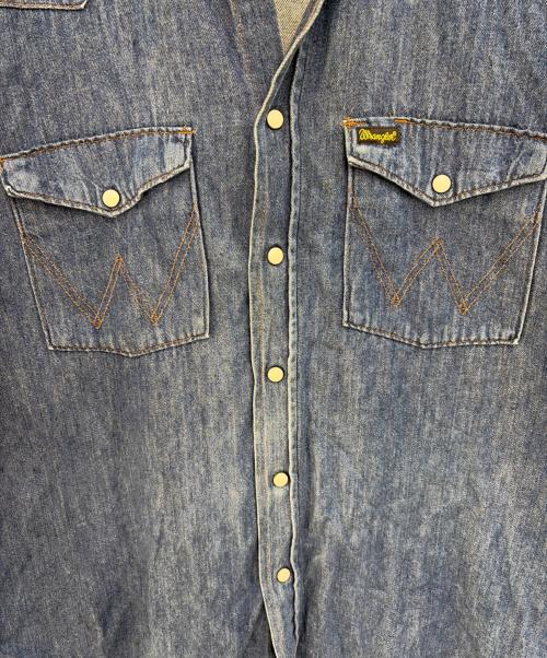 Wrangler（ラングラー）Wrangler (ラングラー) 長袖シャツ インディゴ サイズ:Mの古着・服飾アイテム