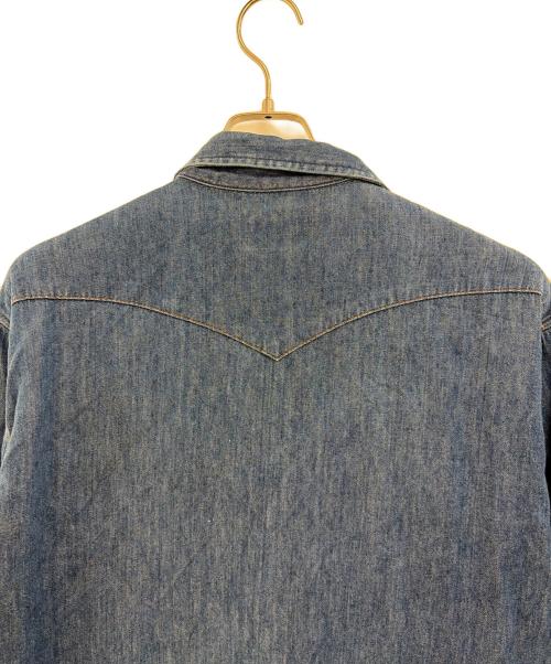 Wrangler（ラングラー）Wrangler (ラングラー) 長袖シャツ インディゴ サイズ:Mの古着・服飾アイテム