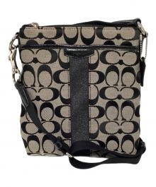 COACH（コーチ）の古着「ショルダーバッグ」｜ブラック×グレー