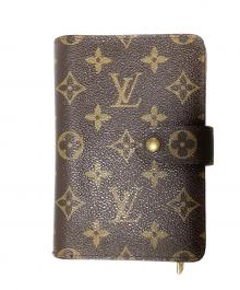LOUIS VUITTON（ルイ ヴィトン）の古着「2つ折り財布」｜ブラウン