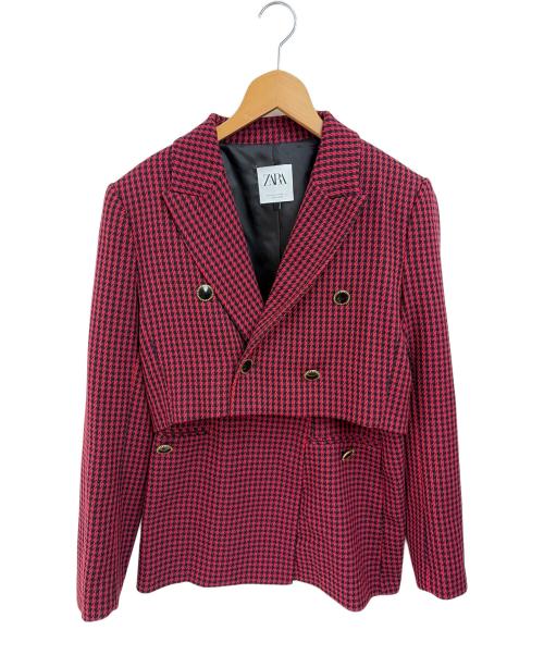 ZARA（ザラ）ZARA (ザラ) セットアップ レッド サイズ:Mの古着・服飾アイテム