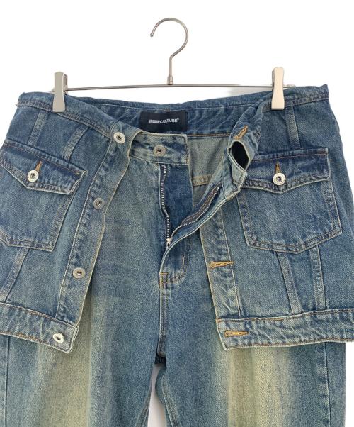 ARGUE CULTURE（アーギューカルチャー）ARGUE CULTURE (アーギューカルチャー) デニムパンツ インディゴ サイズ:SIZE XLの古着・服飾アイテム