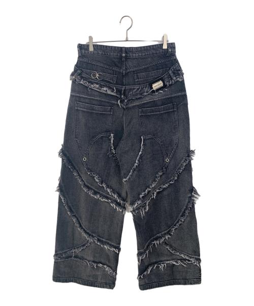 ARGUE CULTURE（アーギューカルチャー）ARGUE CULTURE (アーギューカルチャー) デニムパンツ ブラック サイズ:SIZE Mの古着・服飾アイテム