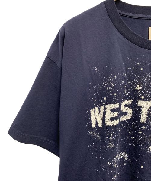 Vivienne Westwood（ヴィヴィアンウエストウッド）Vivienne Westwood (ヴィヴィアンウエストウッド) 半袖カットソー ネイビー サイズ:SIZE XXLの古着・服飾アイテム