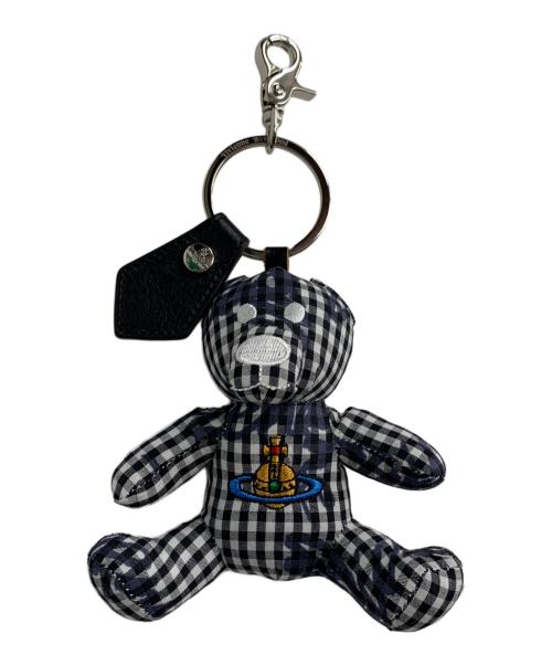 Vivienne Westwood（ヴィヴィアンウエストウッド）Vivienne Westwood (ヴィヴィアンウエストウッド) ベアーキーホルダー ホワイト×ブラックの古着・服飾アイテム
