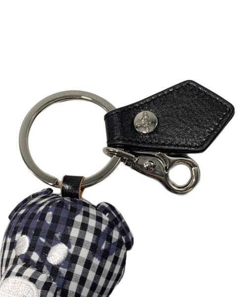Vivienne Westwood（ヴィヴィアンウエストウッド）Vivienne Westwood (ヴィヴィアンウエストウッド) ベアーキーホルダー ホワイト×ブラックの古着・服飾アイテム