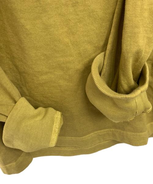 STONE ISLAND（ストーンアイランド）STONE ISLAND (ストーンアイランド) 長袖カットソー イエロー サイズ:Sの古着・服飾アイテム