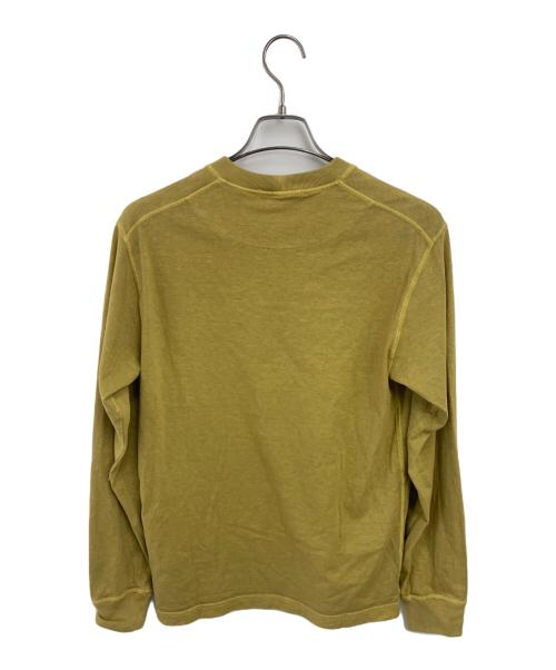 STONE ISLAND（ストーンアイランド）STONE ISLAND (ストーンアイランド) 長袖カットソー イエロー サイズ:Sの古着・服飾アイテム
