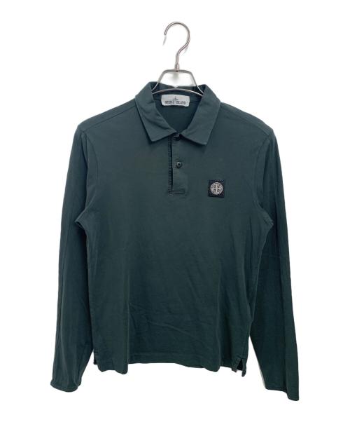 STONE ISLAND（ストーンアイランド）STONE ISLAND (ストーンアイランド) ポロシャツ オリーブ サイズ:SIZE  Sの古着・服飾アイテム