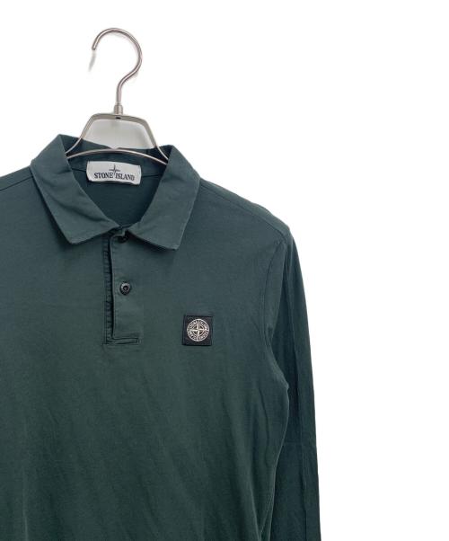 STONE ISLAND（ストーンアイランド）STONE ISLAND (ストーンアイランド) ポロシャツ オリーブ サイズ:SIZE  Sの古着・服飾アイテム