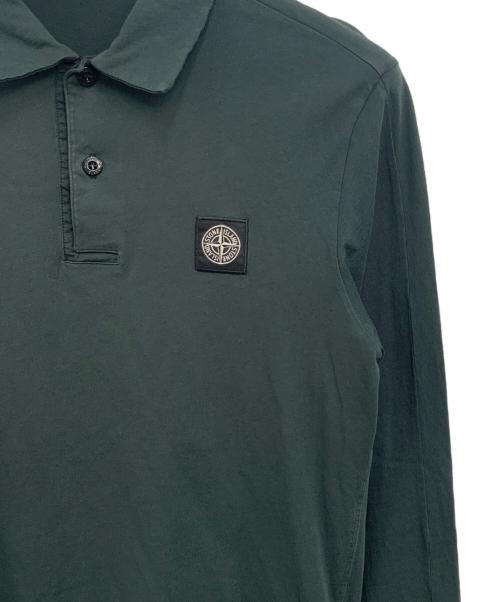 STONE ISLAND（ストーンアイランド）STONE ISLAND (ストーンアイランド) ポロシャツ オリーブ サイズ:SIZE  Sの古着・服飾アイテム