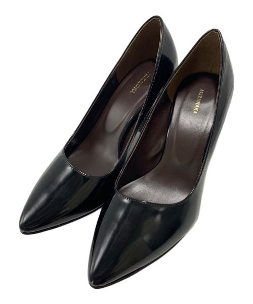 AKIRA NAKA（アキラナカ）AKIRA NAKA (アキラナカ) ハイヒールパンプス ブラック サイズ:SIZE 37の古着・服飾アイテム