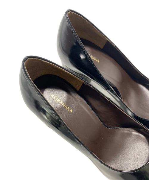 AKIRA NAKA（アキラナカ）AKIRA NAKA (アキラナカ) ハイヒールパンプス ブラック サイズ:SIZE 37の古着・服飾アイテム