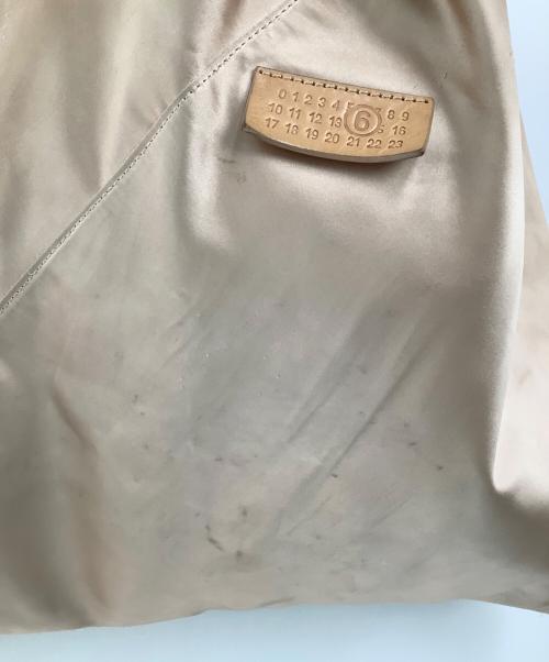 MM6 Maison Margiela（エムエムシックスメゾンマルジェラ）MM6 Maison Margiela (エムエムシックスメゾンマルジェラ) ジャパニーズバッグ ベージュの古着・服飾アイテム