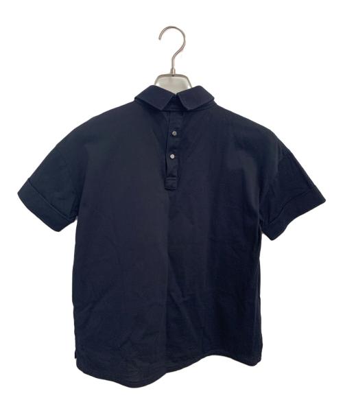 THE RERACS（ザ リラクス）THE RERACS (ザ リラクス) バックボタンポロシャツ ネイビー サイズ:SIZE 36の古着・服飾アイテム
