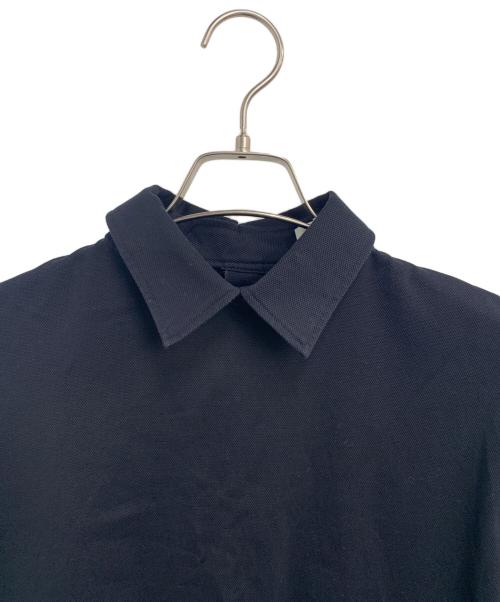 THE RERACS（ザ リラクス）THE RERACS (ザ リラクス) バックボタンポロシャツ ネイビー サイズ:SIZE 36の古着・服飾アイテム