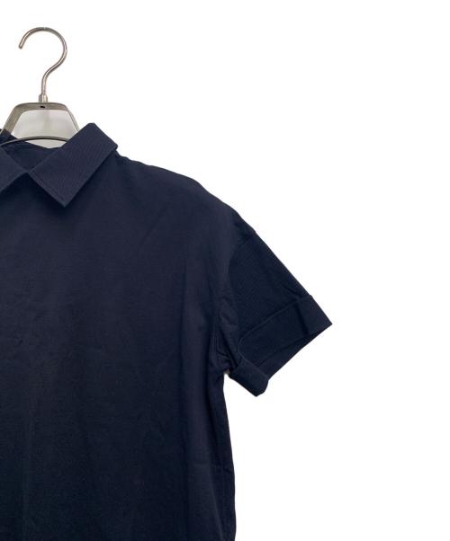 THE RERACS（ザ リラクス）THE RERACS (ザ リラクス) バックボタンポロシャツ ネイビー サイズ:SIZE 36の古着・服飾アイテム