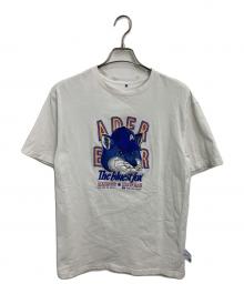 ADER error×maison kitsune（アーダーエラー×メゾンキツネ）の古着「半袖カットソー」｜ホワイト×ブルー