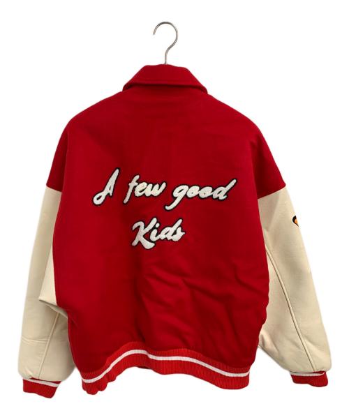 A FEW GOOD KIDS（アフューグッドキッズ）A FEW GOOD KIDS (アフューグッドキッズ) スタジャン レッド サイズ:XLの古着・服飾アイテム