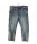 EVISU (エヴィス) Daicock Print Baggy Jeans ブルー×ピンク サイズ:W40：30000円