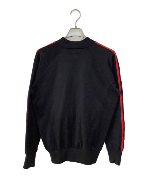 adidas（アディダス）adidas (アディダス) トラックジャケット ブラック×レッド サイズ:SIZE 0の古着・服飾アイテム