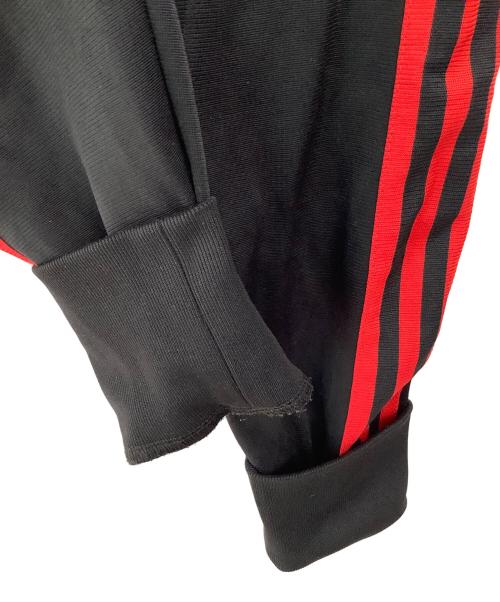 adidas（アディダス）adidas (アディダス) トラックジャケット ブラック×レッド サイズ:SIZE 0の古着・服飾アイテム